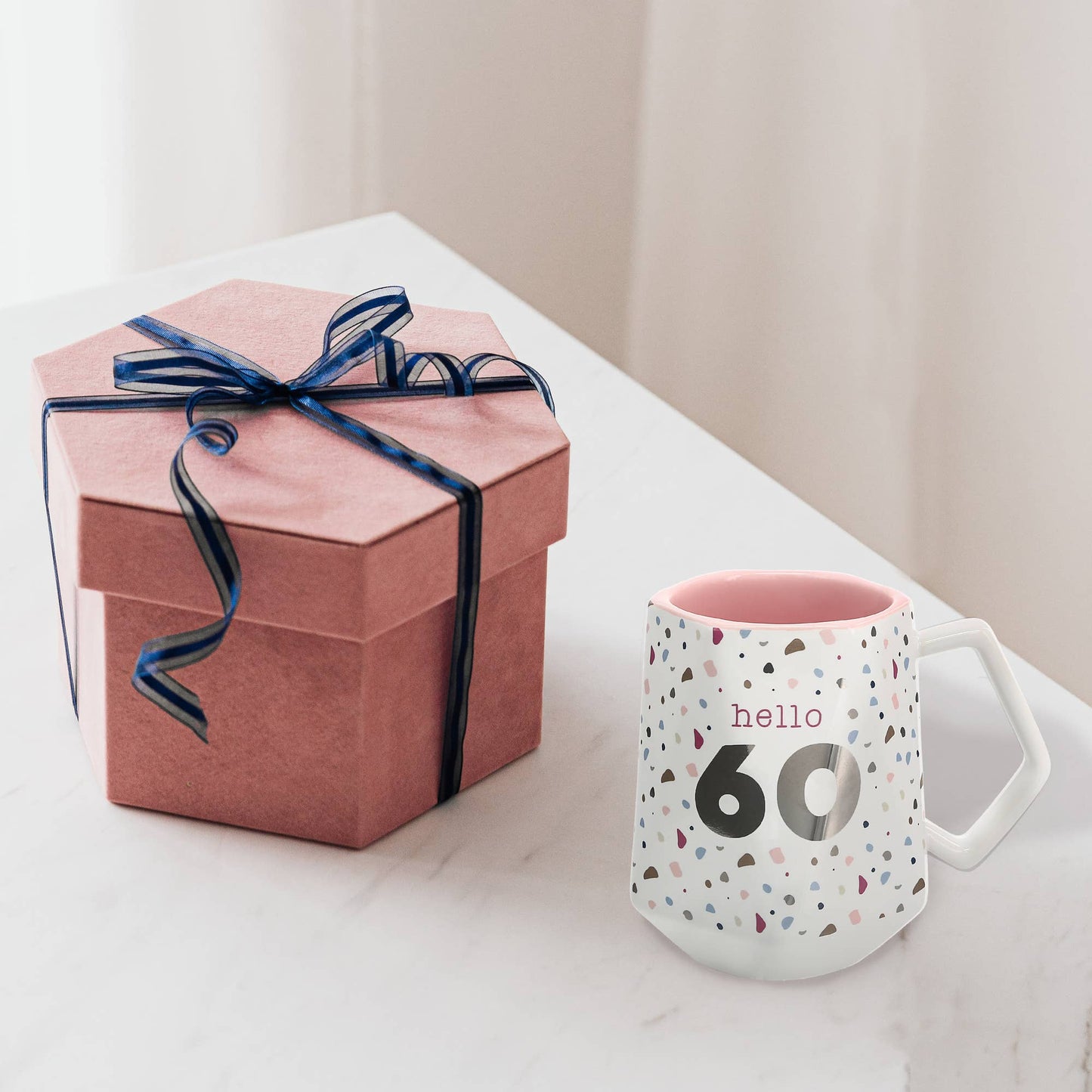 Hello 60 - 17 oz Geometric Cup
