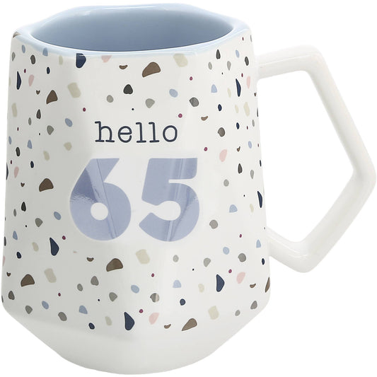 Hello 65 - 17 oz Geometric Cup