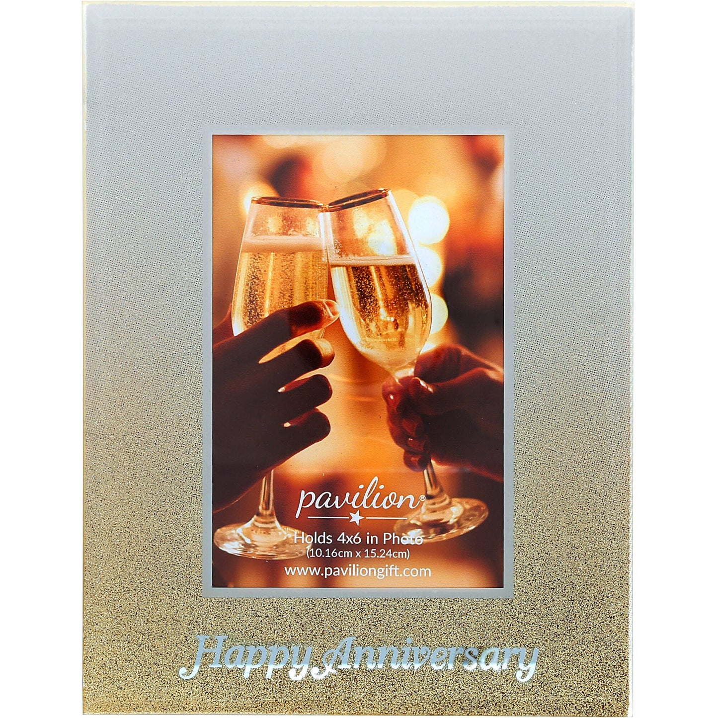 Happy Anniversary - 6.75" x 8.75" Frame (4" x 6" Photo)
