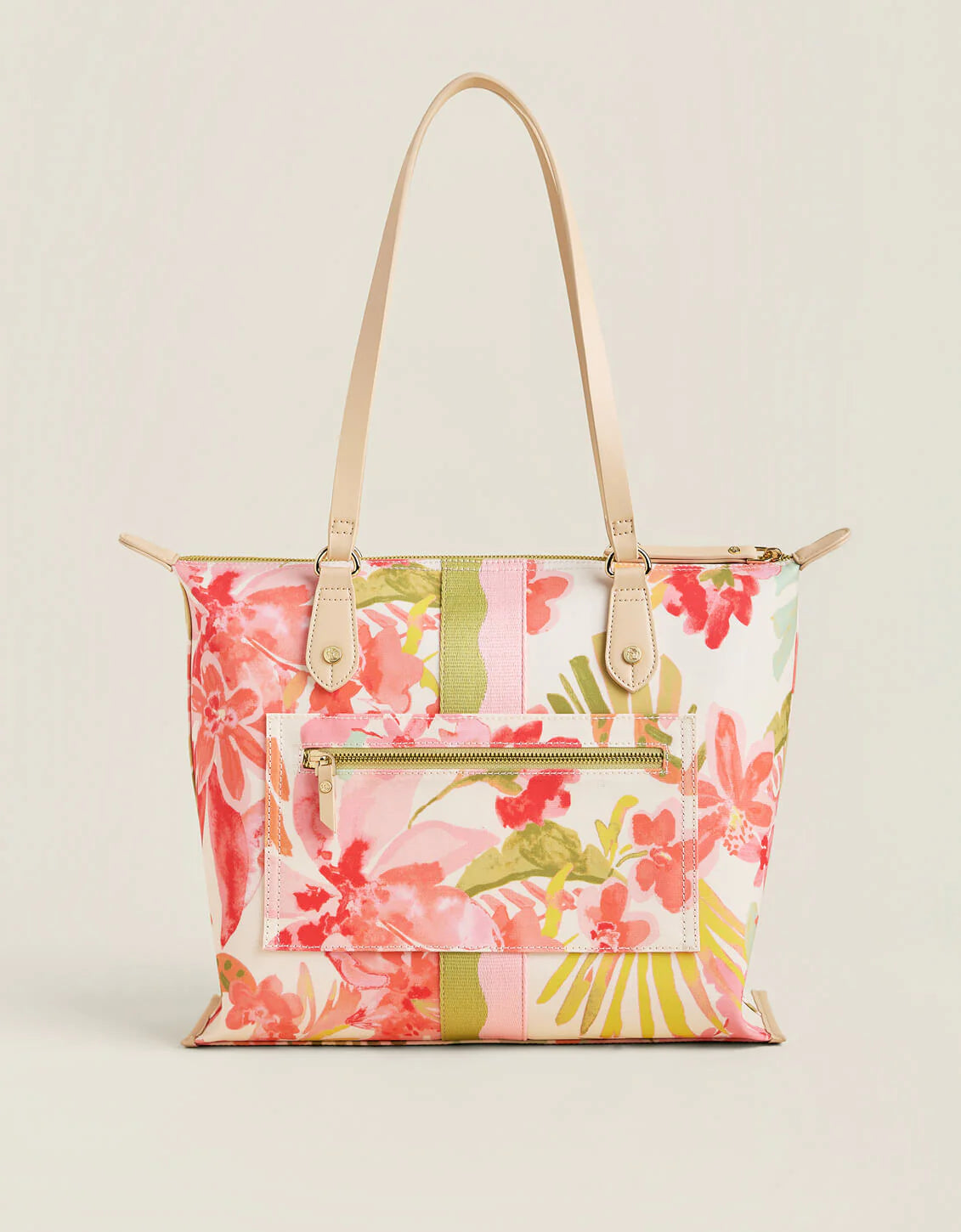 Zip Travel Tote Castillo Tropical