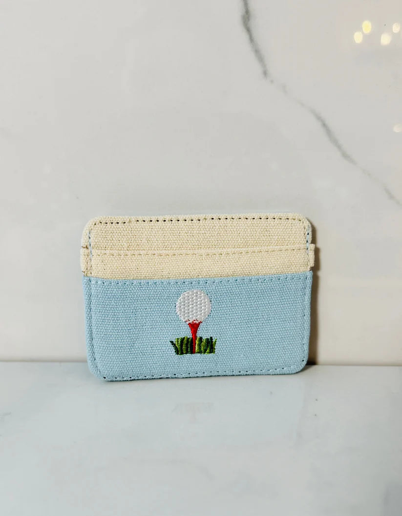 Embroidered Slim Wallet by Mudpie at Luxe & Bow