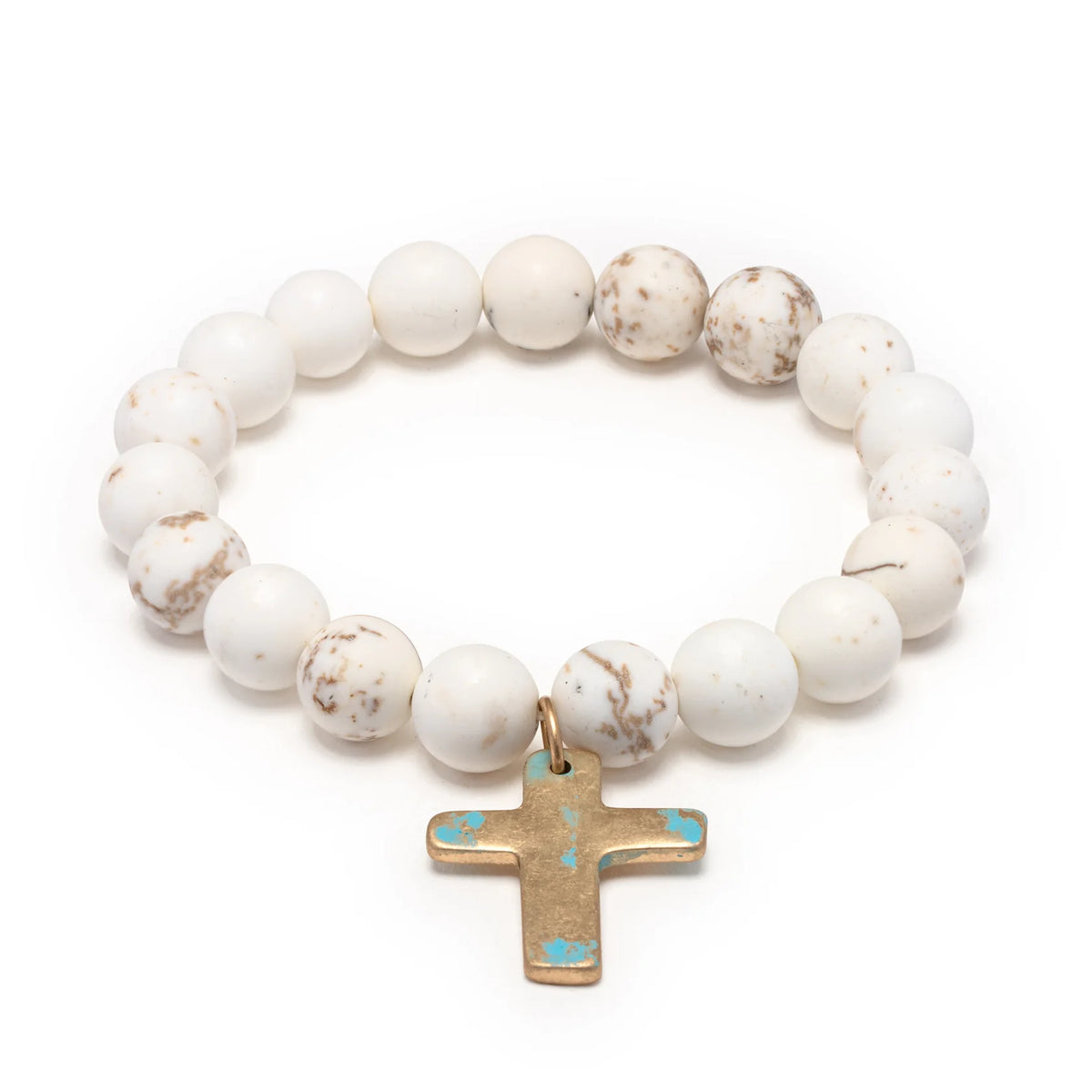 Leslie Curtis Rennie Cross Bracelet