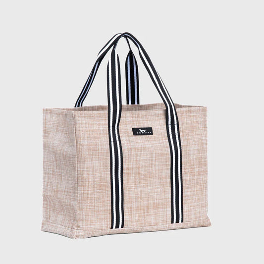 Roadtripper Tote Sand Woven by Scout at Luxe & Bow