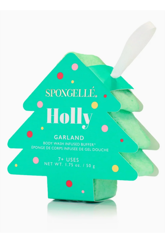 Spongelle Holiday Buffer Scrub Wash - Tree Shape