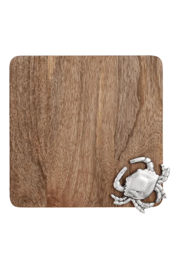 Crab Icon Wood Board