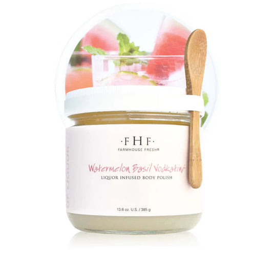 Watermelon Basil Vodkatini Liquor Infused Body Polish