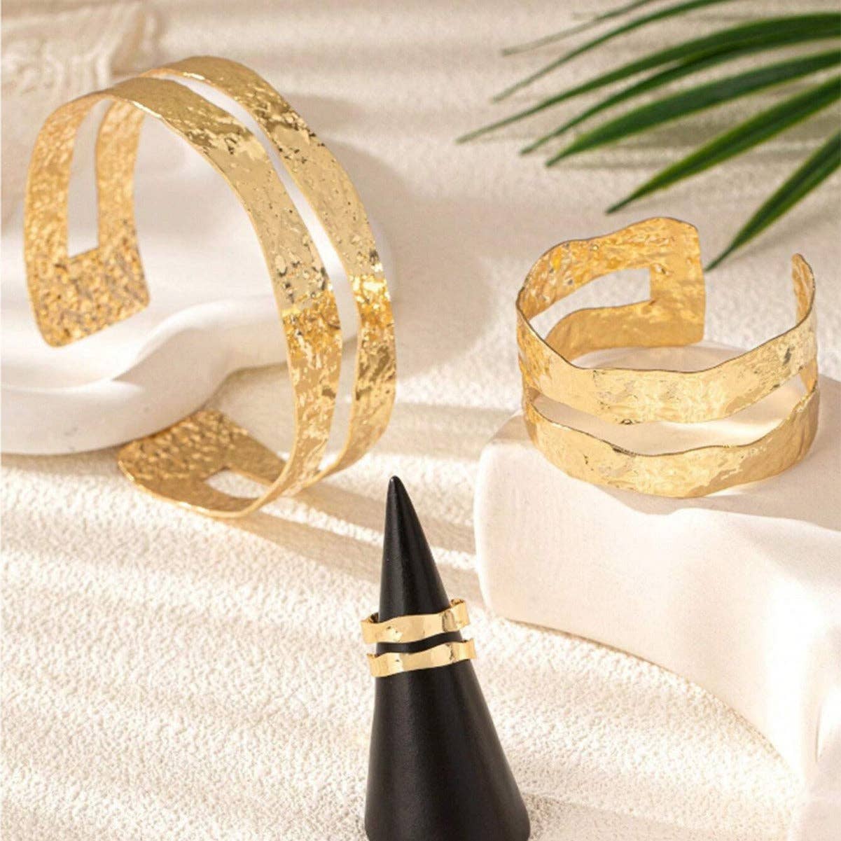 Irregular Simple Bracelet Set Arm Cuff DPJAC5