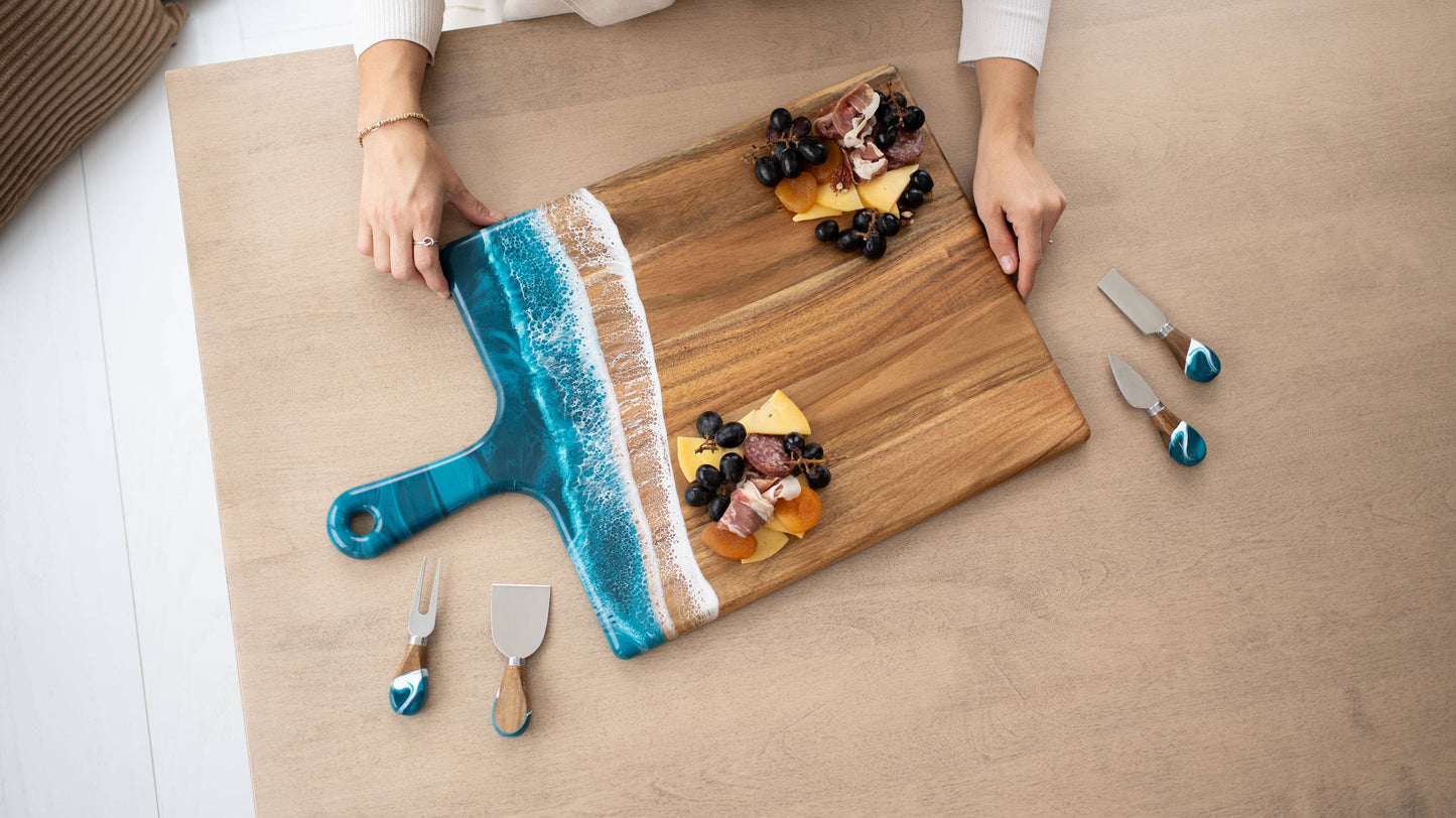 Resin Cheese/Charcuterie Board Extra Large 15"x24"