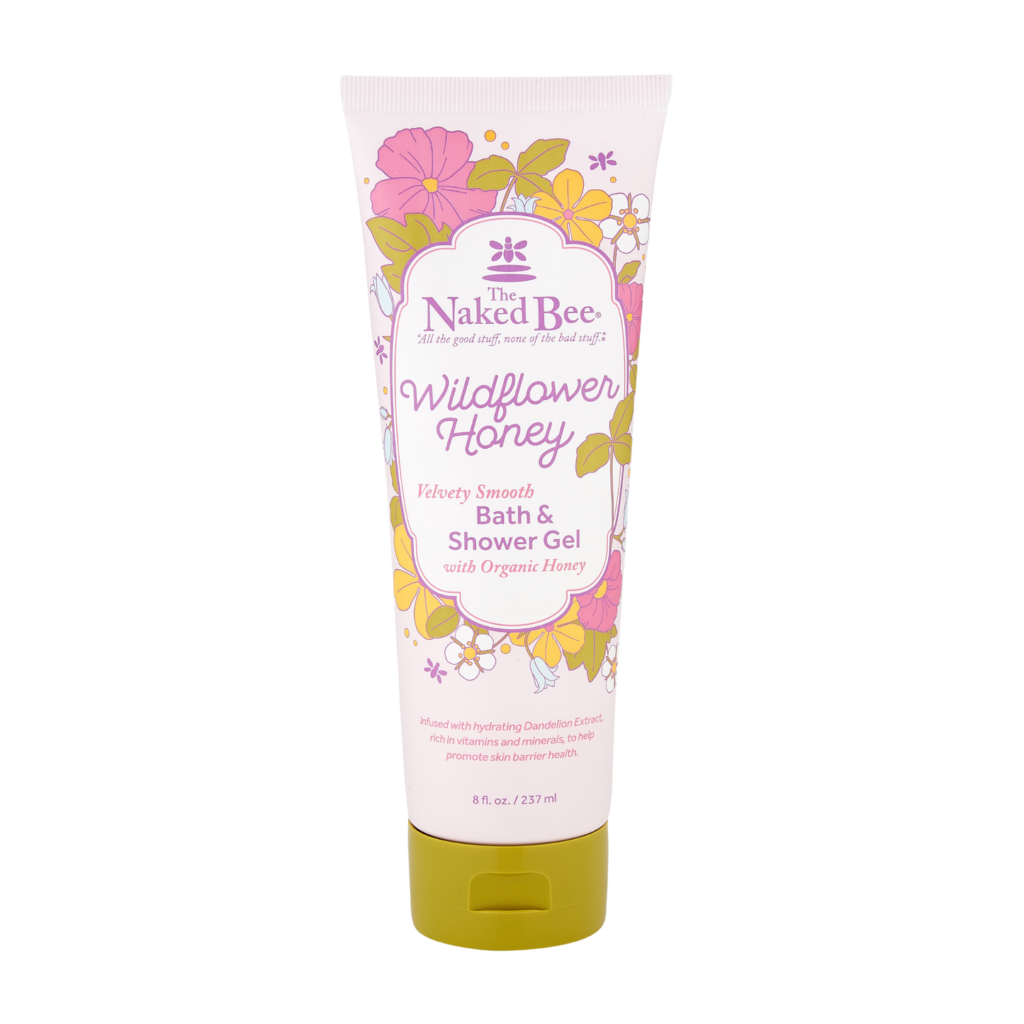 8 oz. Wildflower Honey Velvety Smooth Bath & Shower Gel