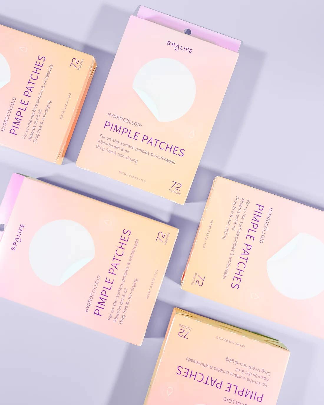 Hydrocolloid Clear Pimple Patches 108ct - (Pink box)