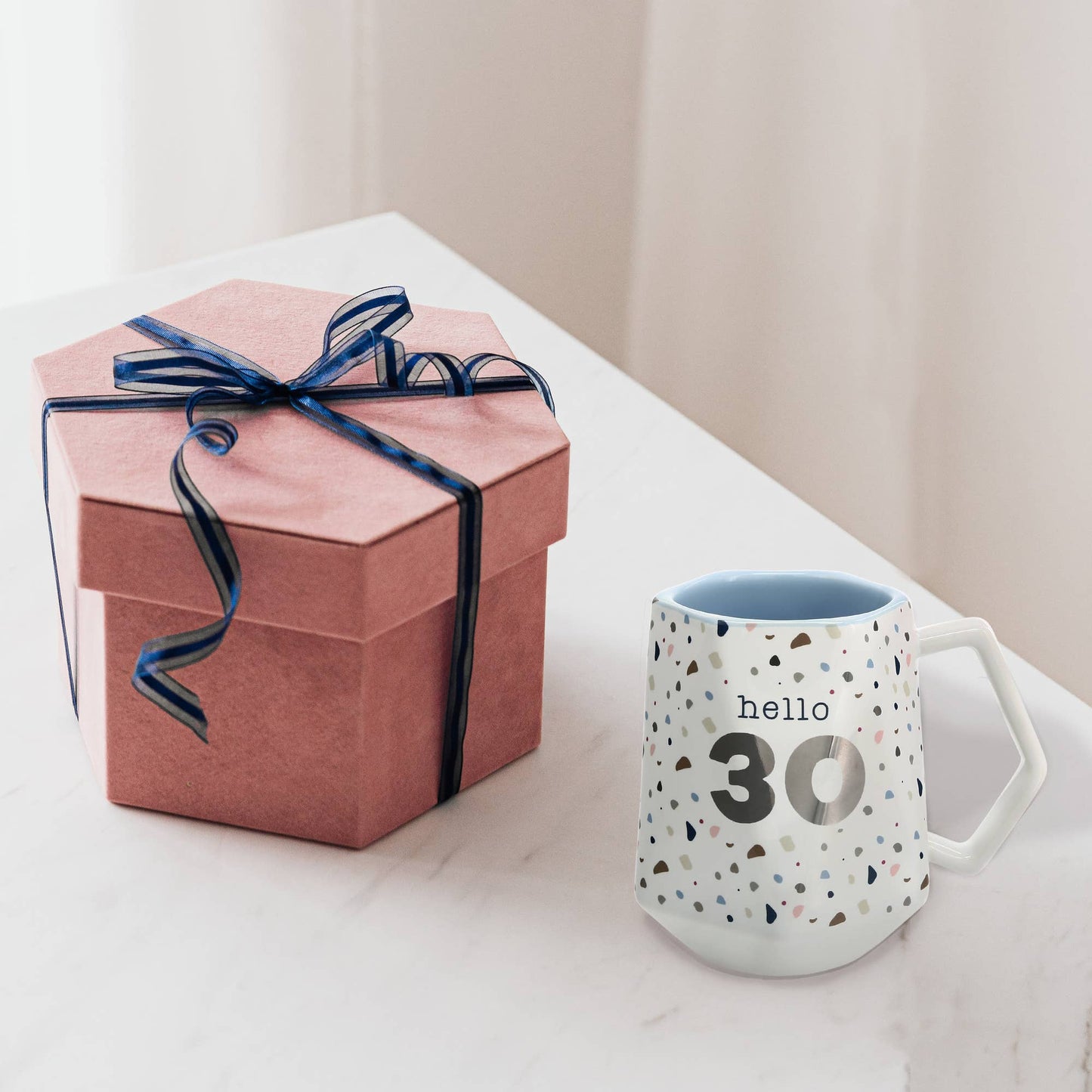 Hello 30 - 17 oz Geometric Cup