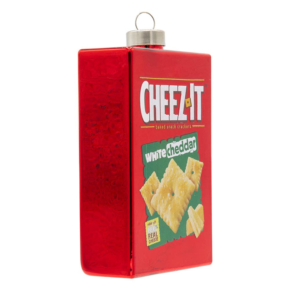 Holiday Glass Ornament – CHEEZ-IT® White Cheddar Box