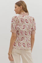 Entro The Stacey Top in Brick