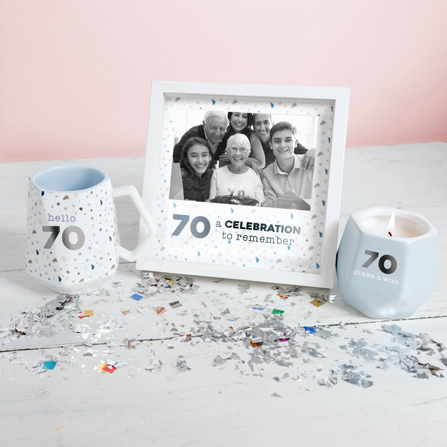 Hello 70 - 17 oz Geometric Cup