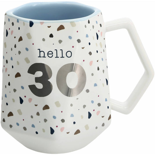 Hello 30 - 17 oz Geometric Cup