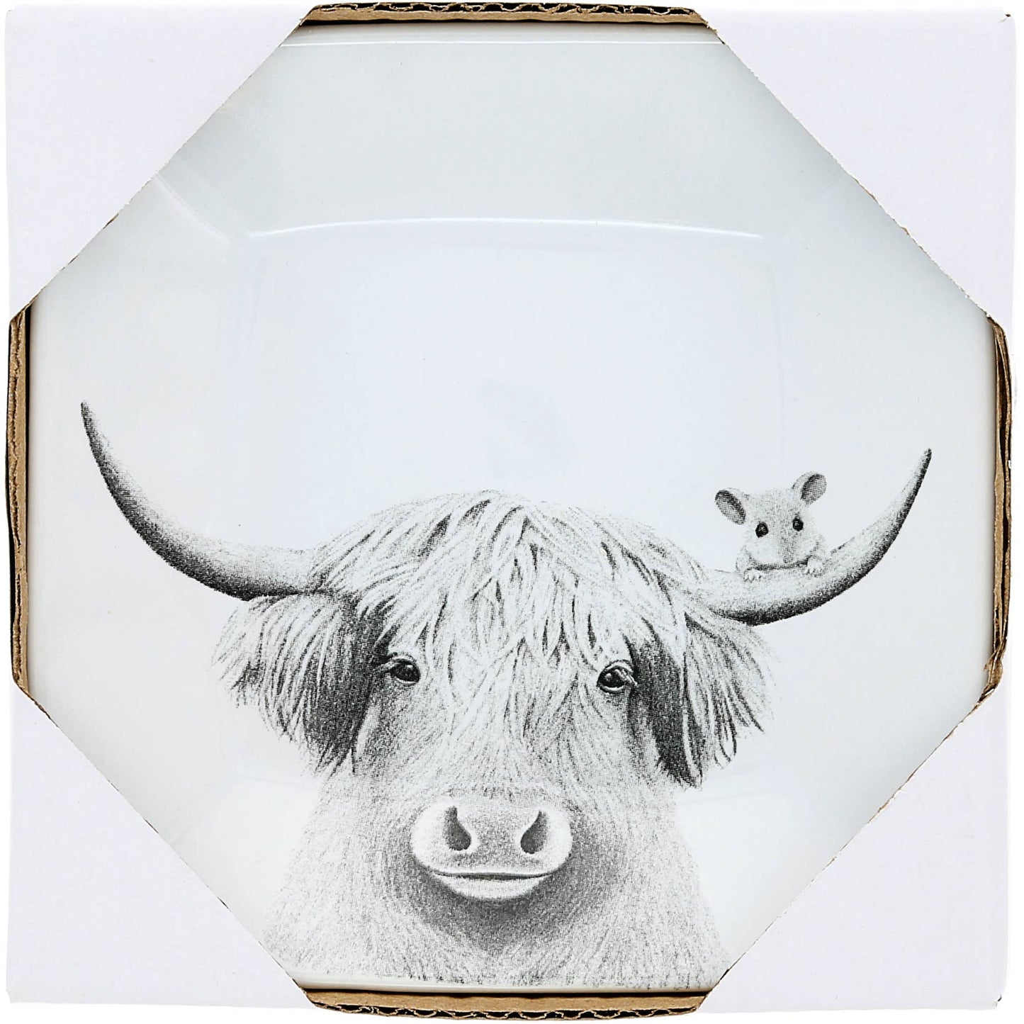 Highland Cow - 4.25" Keepsake Dish