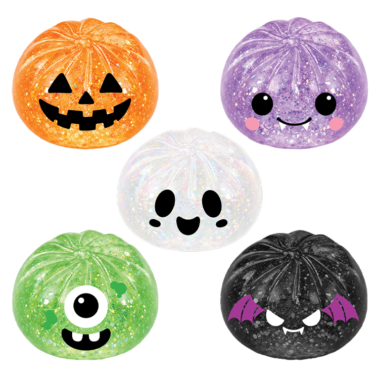 Fun Doh Spooky Mystery Dumpling Squishy Toy - 12/Display by Novelty Brands at Luxe & Bow - additional product view 2