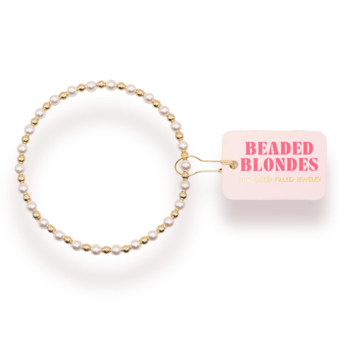 Luci Pearl Gold Bracelet