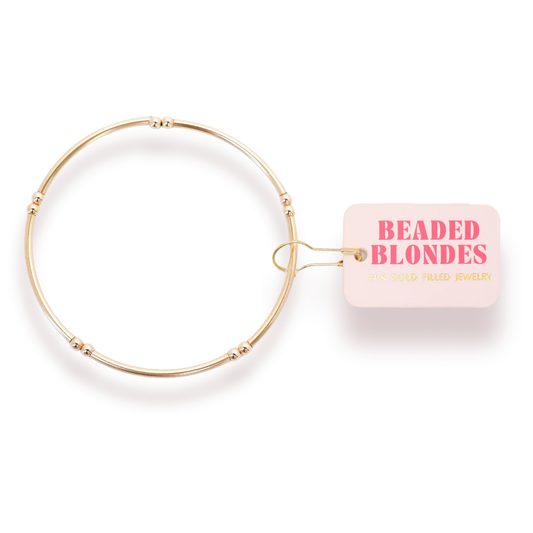 Mollie Bar Bracelet in Gold
