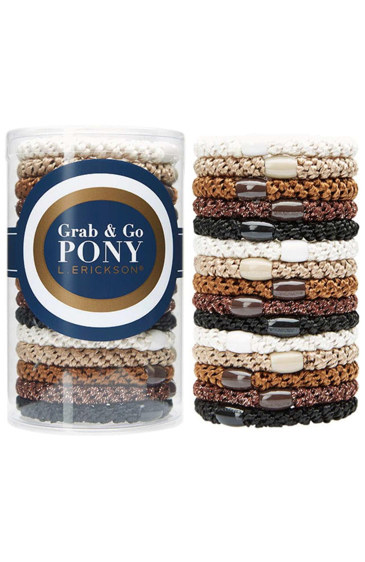 L. Erickson Grab & Go Pony Tube - Daily Neutral