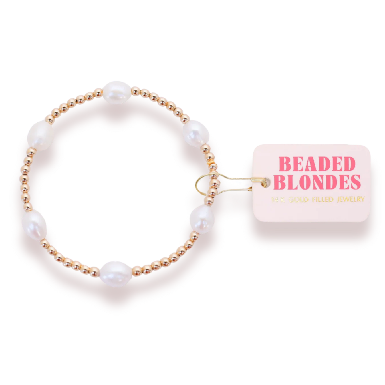 Pearl Poppi Bracelet in Gold