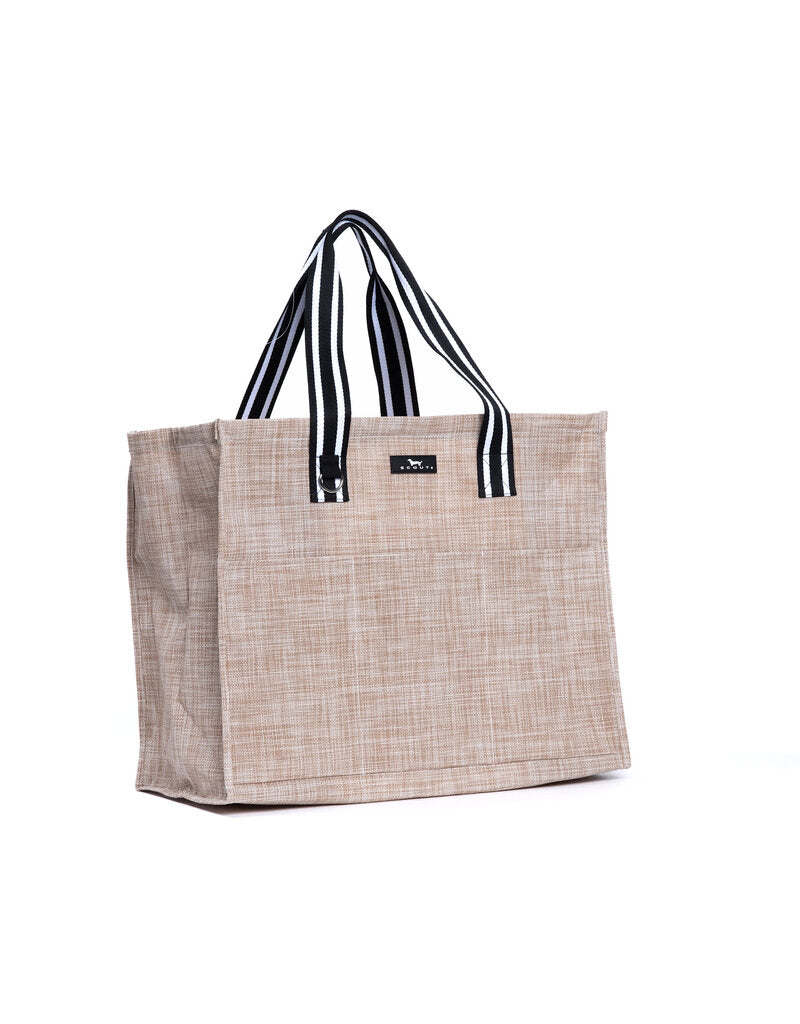 Scout Extended Stay Tote Sand Woven