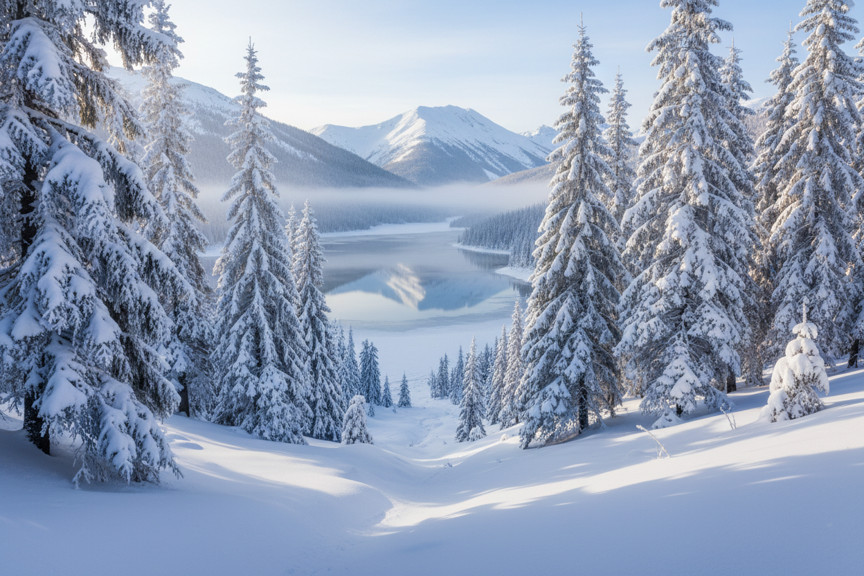 winter wonderland realistic